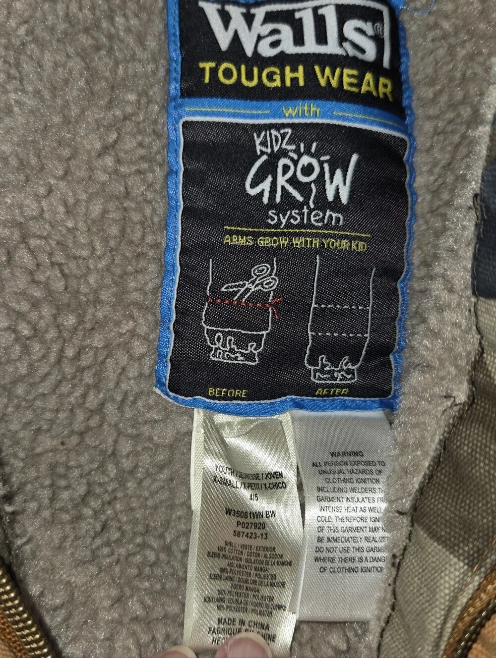 Walls xs kidzgrow